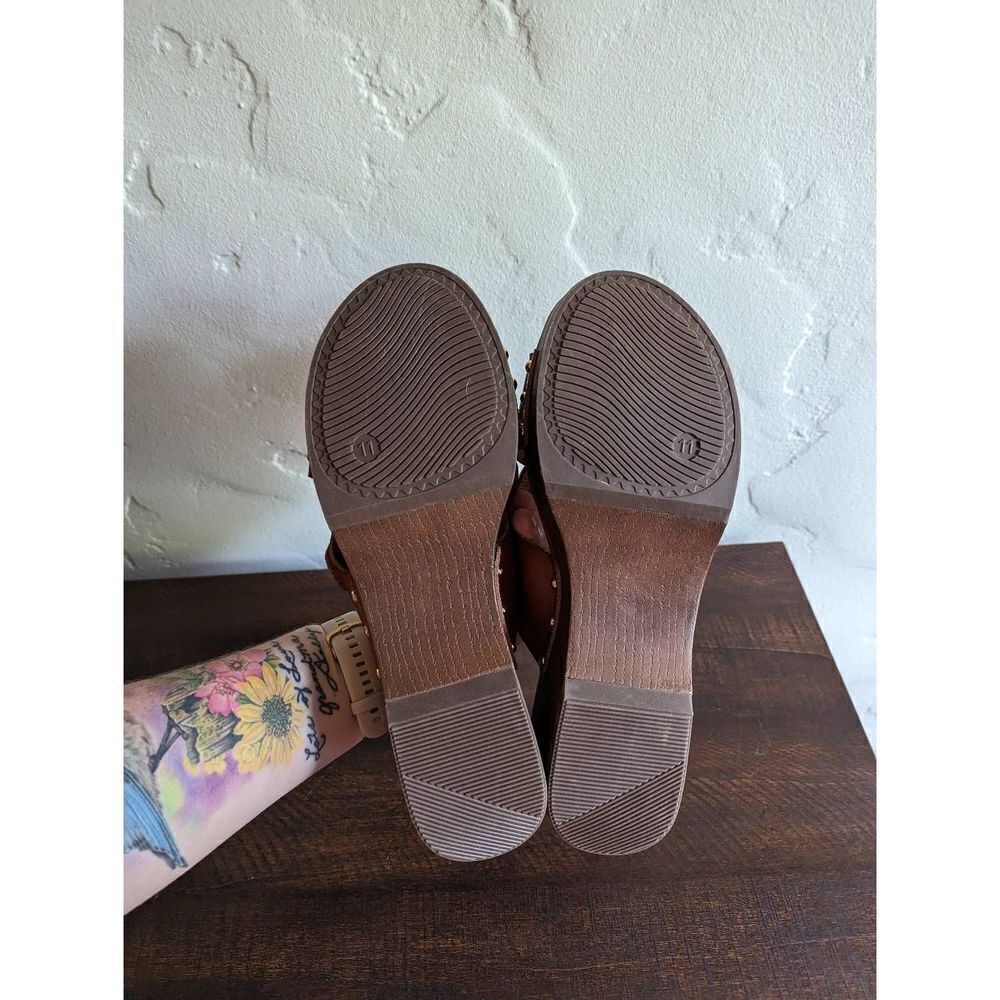 Time And Tru Platform Memory Foam Crossband Clog … - image 7